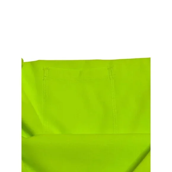 Free People Movement x Hatch Never Better Shorts XL Neon Yellow NEW W/TAGS - Picture 4 of 6